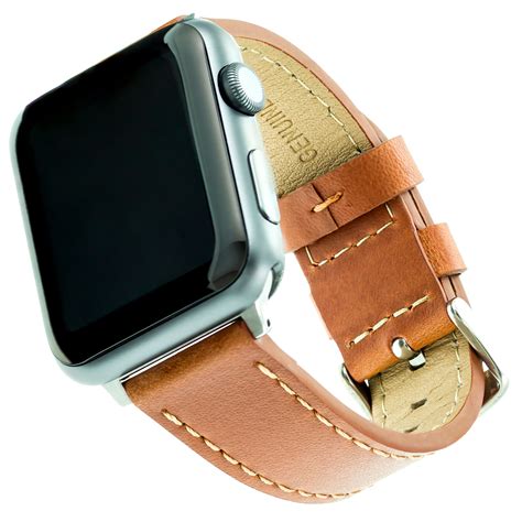 genuine leather apple watch bands.